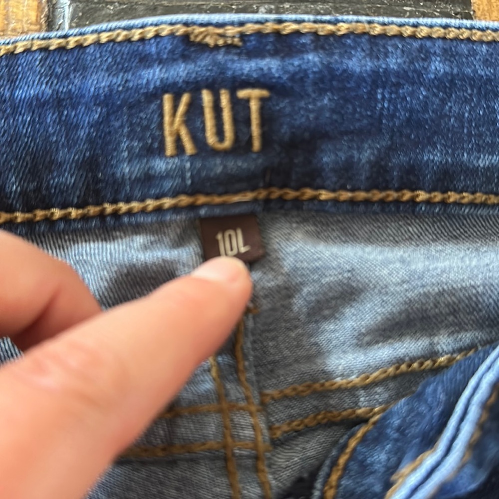 Size 10L kut from the cloth skinny jeans ankle length